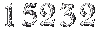 15232