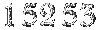 15253
