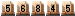 56845