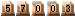 57003