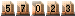 57023