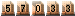 57033