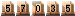 57035