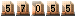 57055