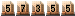 57355