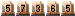 57365