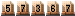 57367