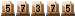 57375