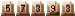 57393