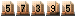 57395
