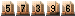 57396