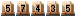 57435