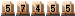 57455