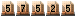 57525