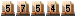 57545
