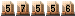 57556
