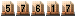 57617