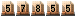 57855