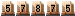 57875