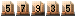 57935