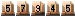 57945