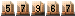 57967