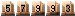 57993