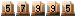 57995