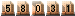 58031