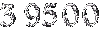39500