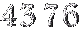 4376