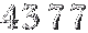 4377