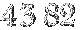 4382