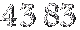 4383