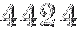 4424