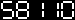 58110