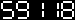 59118